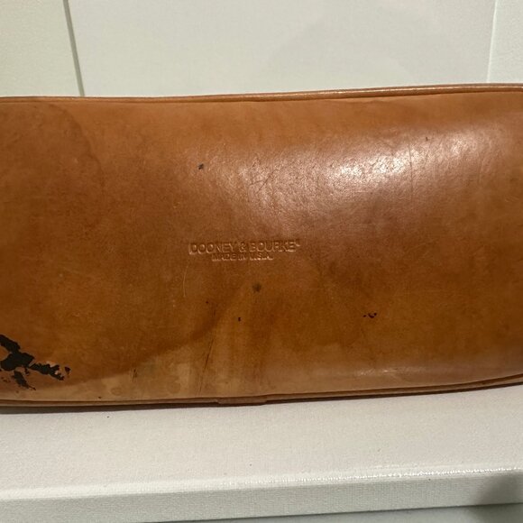 DOONIE & BOURKE TAN PURSE - Picture 7 of 7